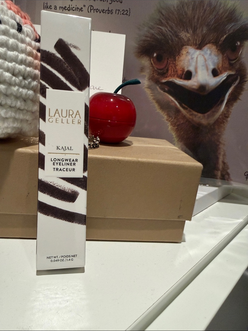 Laura Geller Kajal Longwear Eyeliner - Black and White Packaging